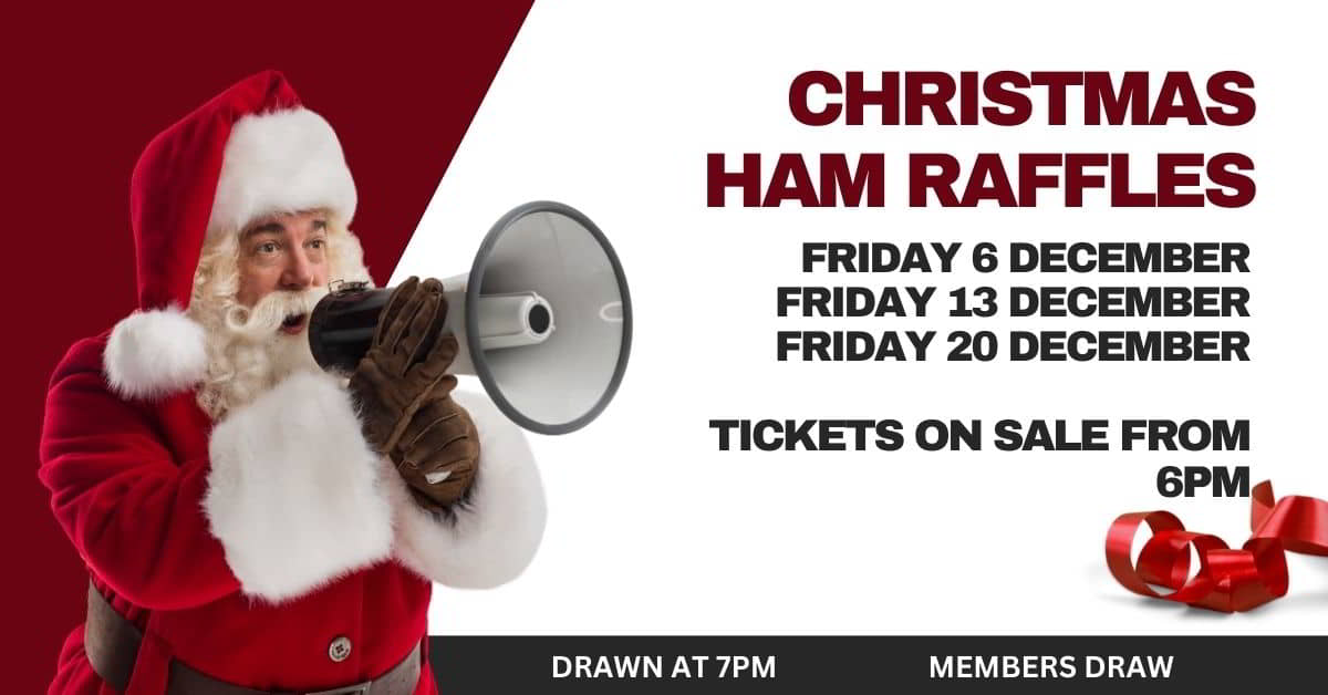 Christmas Ham Raffles