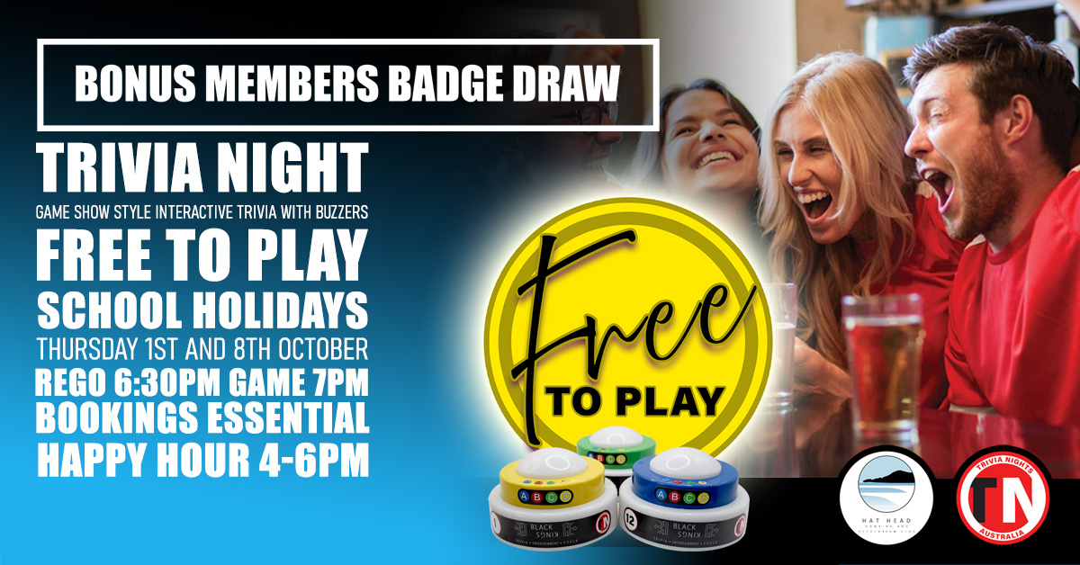 School Holidays Trivia - October 1 and October 8