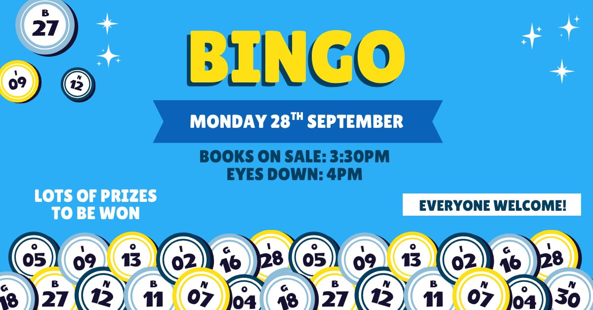 Bingo - September 28